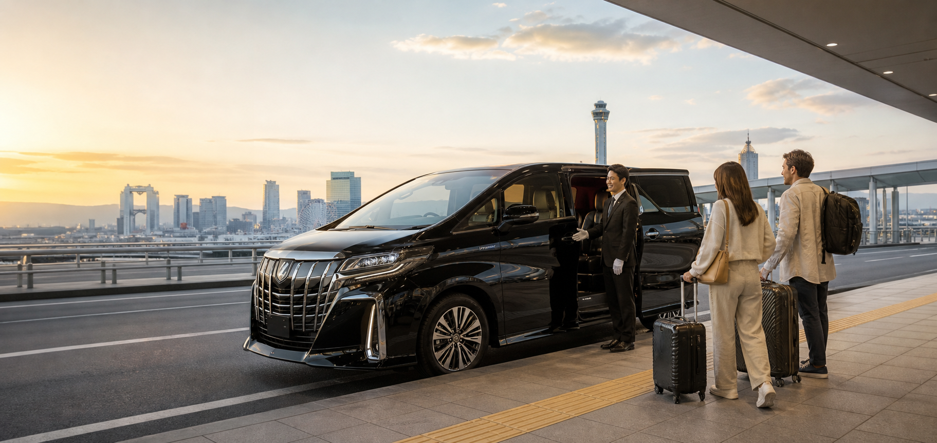 Private hire transfer in Osaka